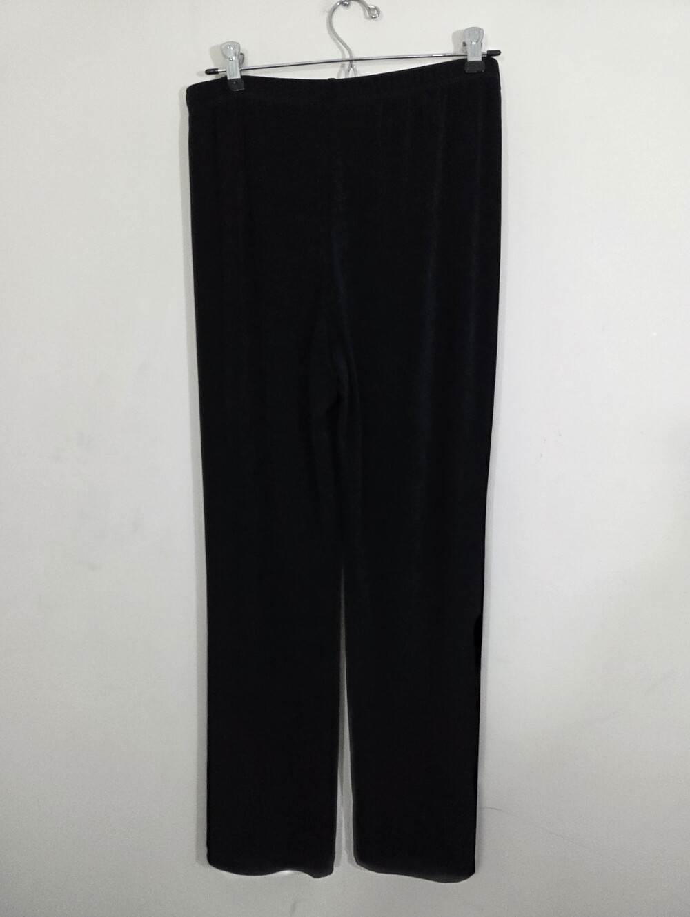 NWT Chico's Travelers No Tummy Pants Black Size Small Travel Friendly Slinky - Picture 4 of 8